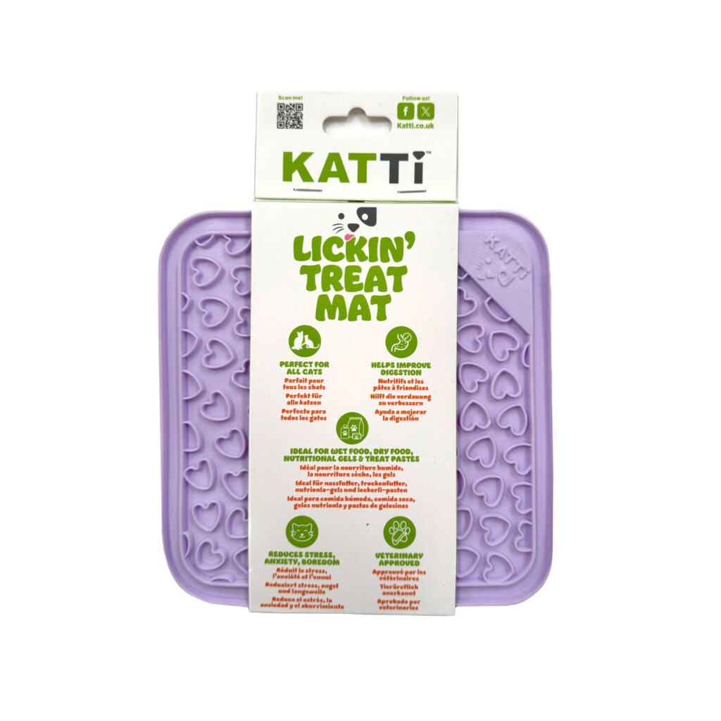 KATTI Lickin Treat Mat – Hearts