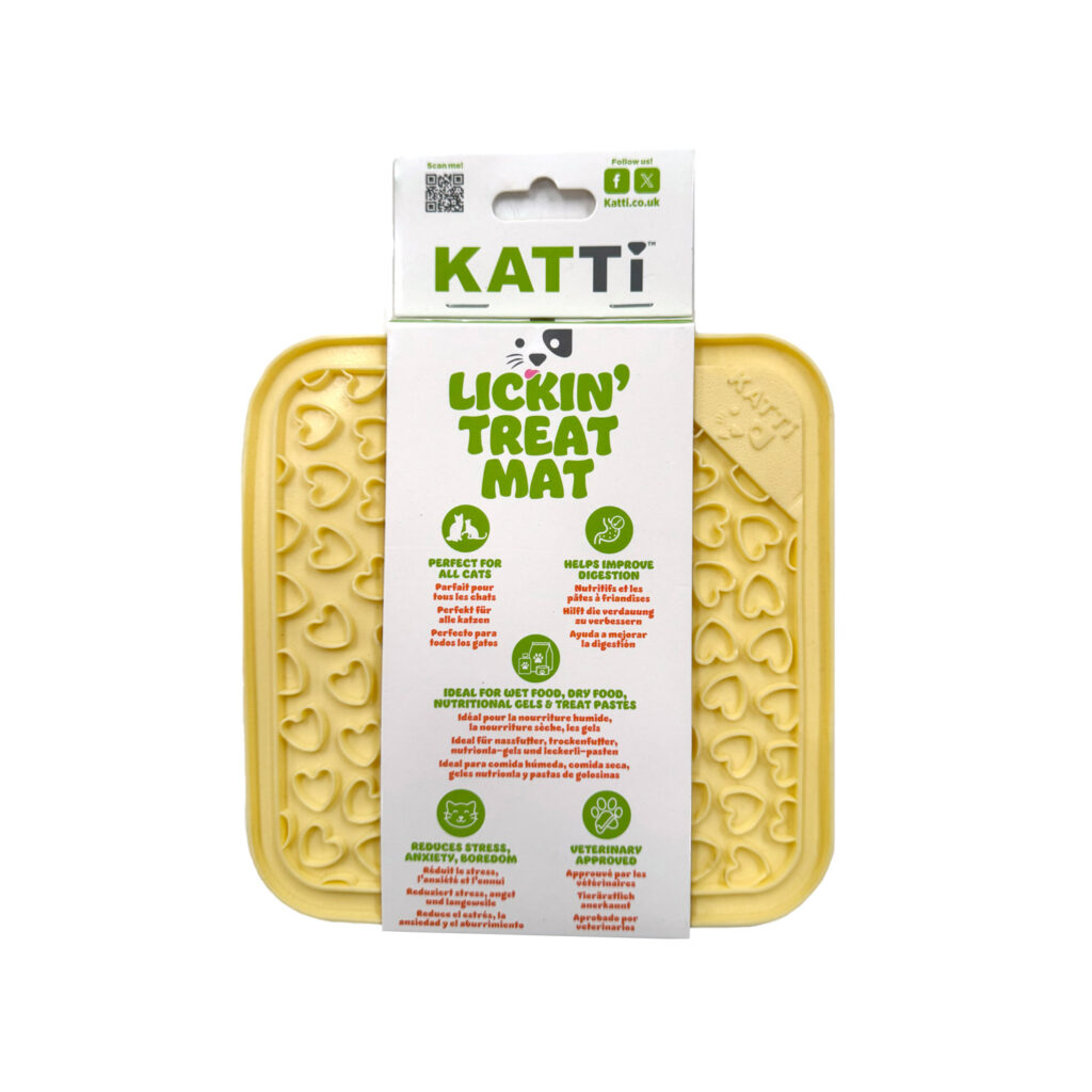 KATTI Lickin Treat Mat – Hearts