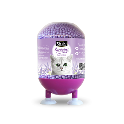 Kit Cat Deodorising Litter Sprinkles Lavender 240g