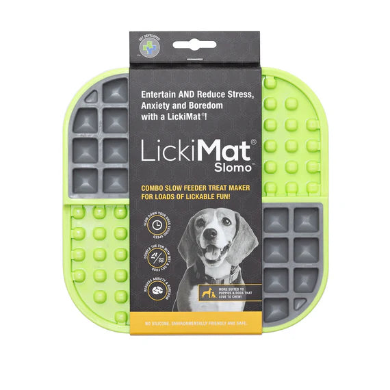 LICKIMAT Dog Bowl Slomo Combo Slow Dog Feeder