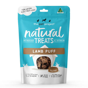 The Pet Projcet LAMB PUFF Dog Treats (55g)