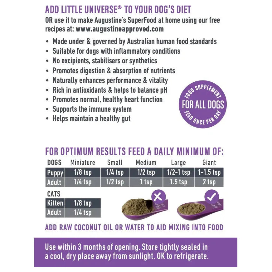 AUGUSTINE APPROVED Little Universe - Mushroom Supplement