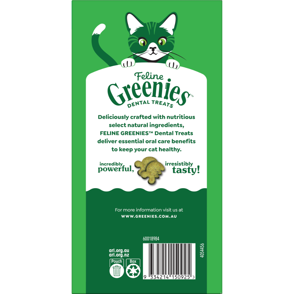 GREENIES Feline Dental Cat Treats Variety Pack 3x130g