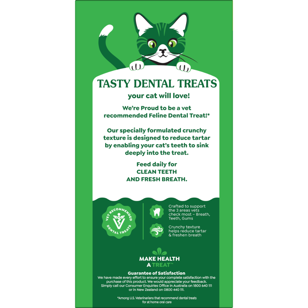 GREENIES Feline Dental Cat Treats Variety Pack 3x130g
