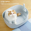 Makesure Large Cat Litter Box With Mat