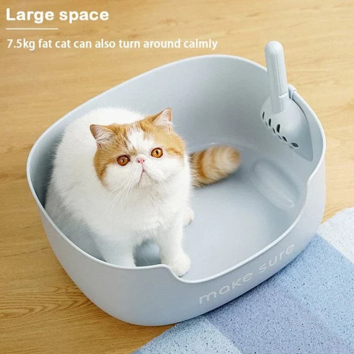 Makesure Large Cat Litter Box With Mat