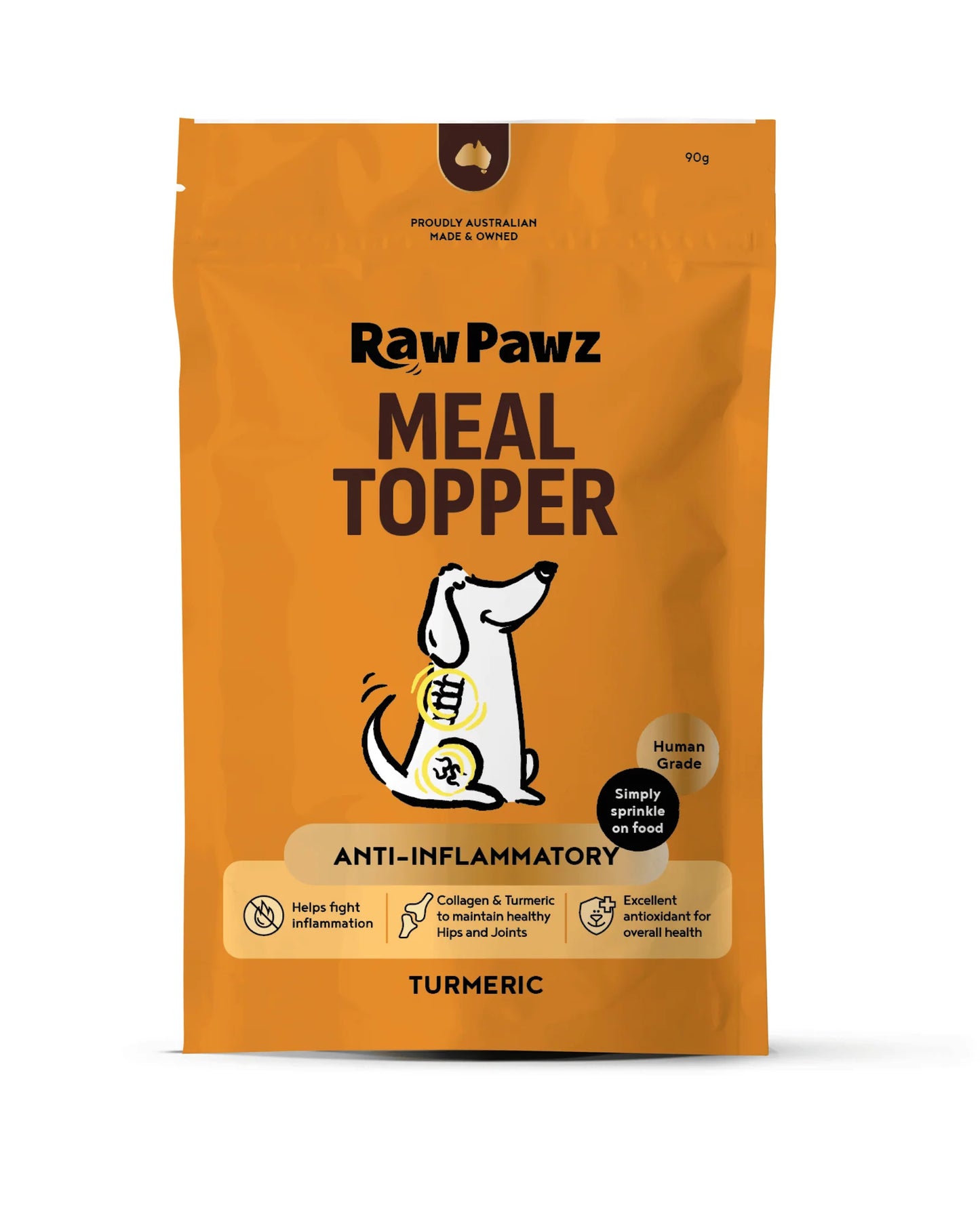 Raw Pawz Meal Topper - Turmeric 90g