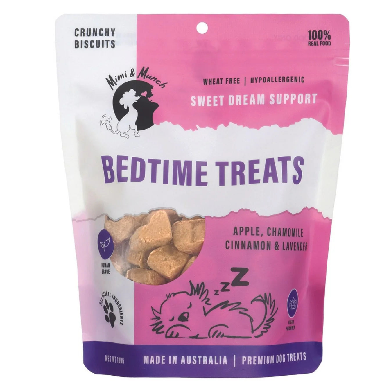 Mimi and Munch Bedtime Treats Dog Biscuits Dog Treats