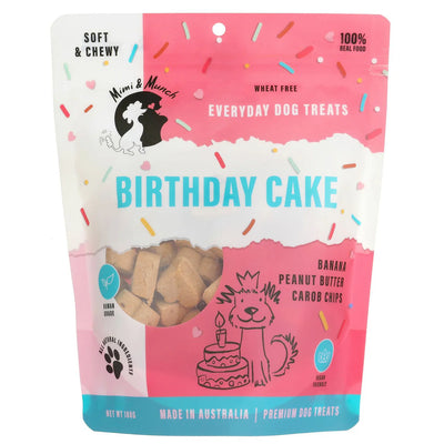 Mimi and Munch Birthday Cake Dog Biscuits Dog Treats