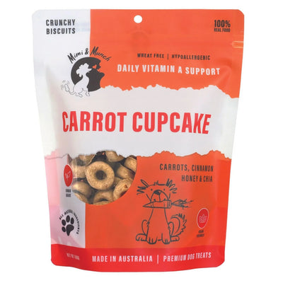 Mimi and Munch Carrot Cupcake Dog Biscuits Dog Treats