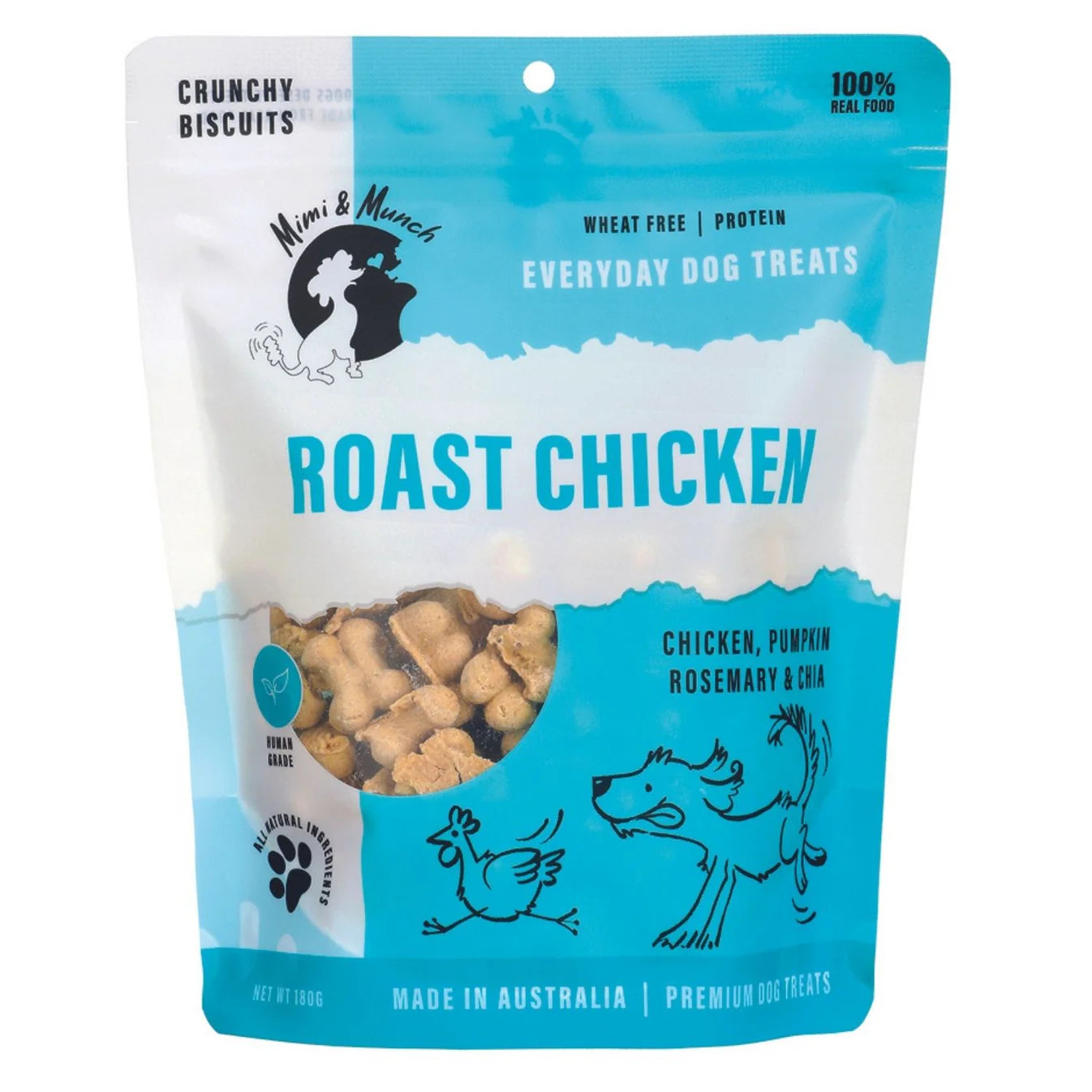 Mimi and Munch Roast Chicken Dog Biscuits Dog Treats