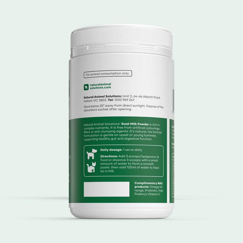 NAS Natural Animal Solutions - Goat Milk Powder 400g