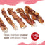 Natural Farm Dog Treat Triple Braided Bladder Sticks Large 5Pack
