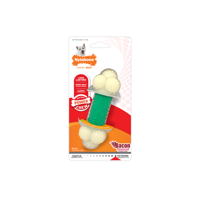Nylabone Dog Chew Toy Double Action Bone
