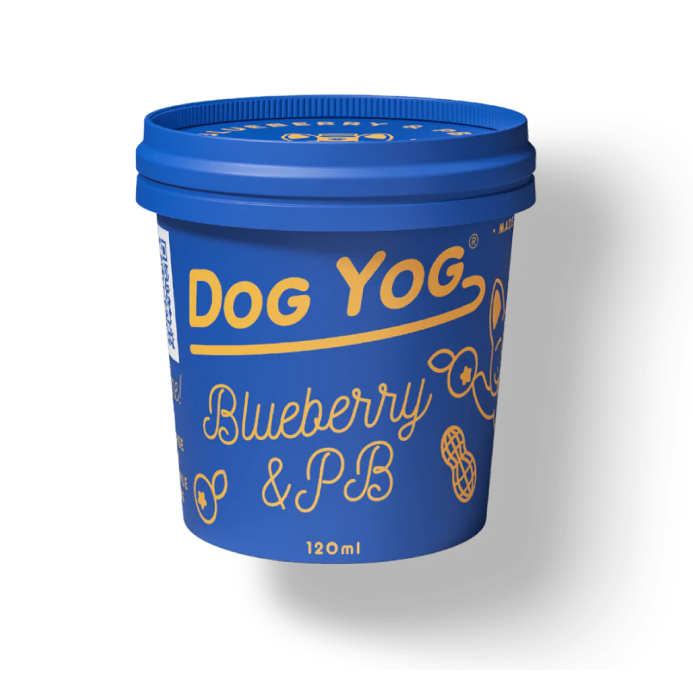 Dog Yog - Ice Cream - Blueberry & Peanut Butter 120ml