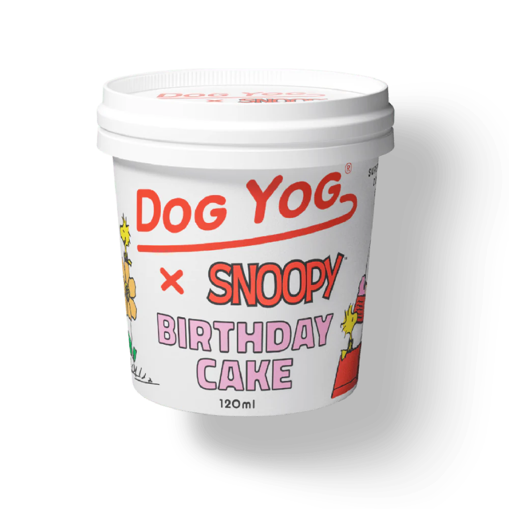 Dog Yog - Snoopy Ice Cream - Birthday Cake 120ml