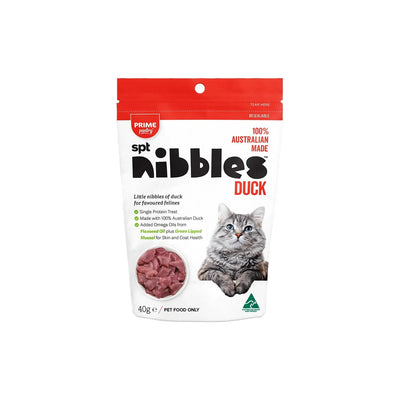 Prime100 - SPT™ Nibbles Duck Cat Treats 40g