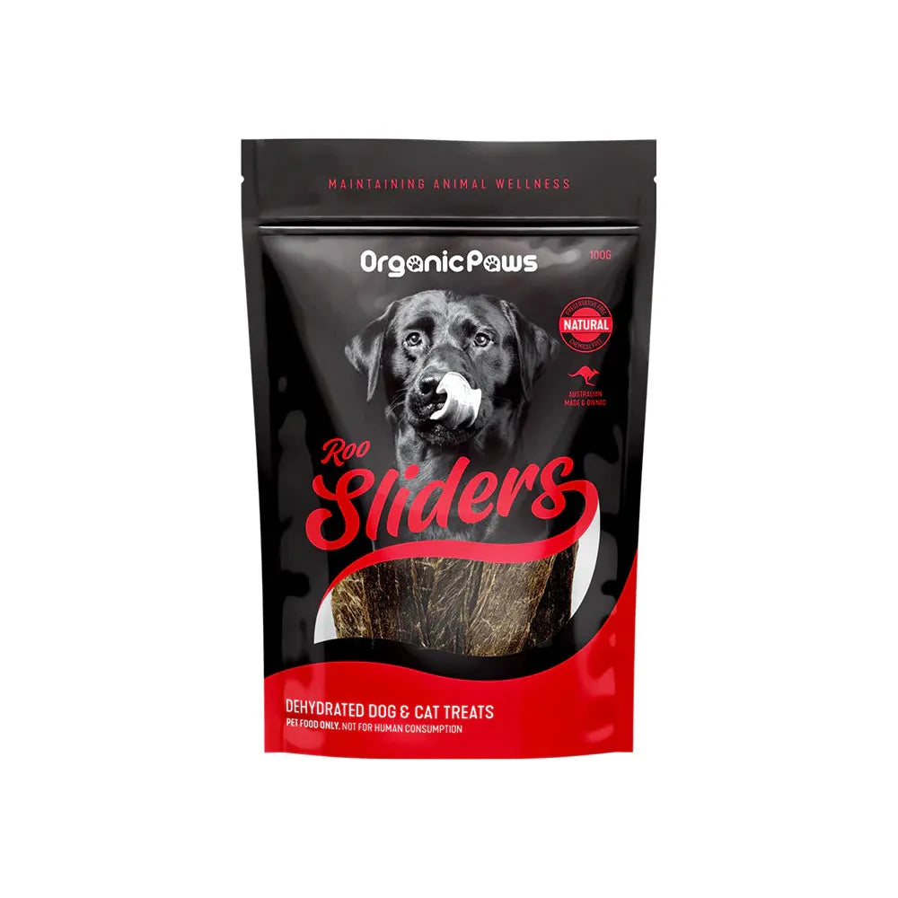 Organic Paws Roo Sliders Dog Treats