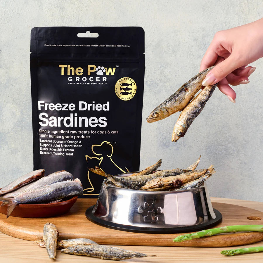 The Paw Grocer - Freeze Dried Sardines 72g