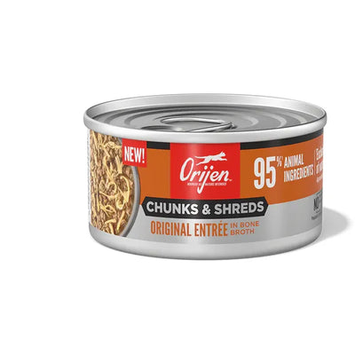 ORIJEN Cat Wt Food CHUNKS & SHREDS - ORIGINAL ENTRÉE