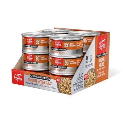 ORIJEN Cat Wt Food CHUNKS & SHREDS - ORIGINAL ENTRÉE