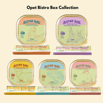 OPET Wet Cat Food Premium Bistro Box Collection Bundle