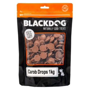 BLACKDOG Dog Treats Carob Drops 1Kg