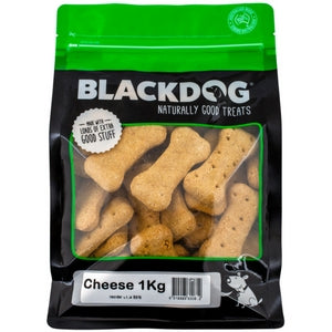 BLACKDOG Dog Treats Premium Biscuits Cheese 1Kg