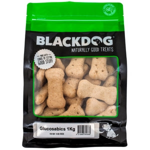 BLACKDOG Dog Treats Premium Biscuits Glucosabics 1Kg