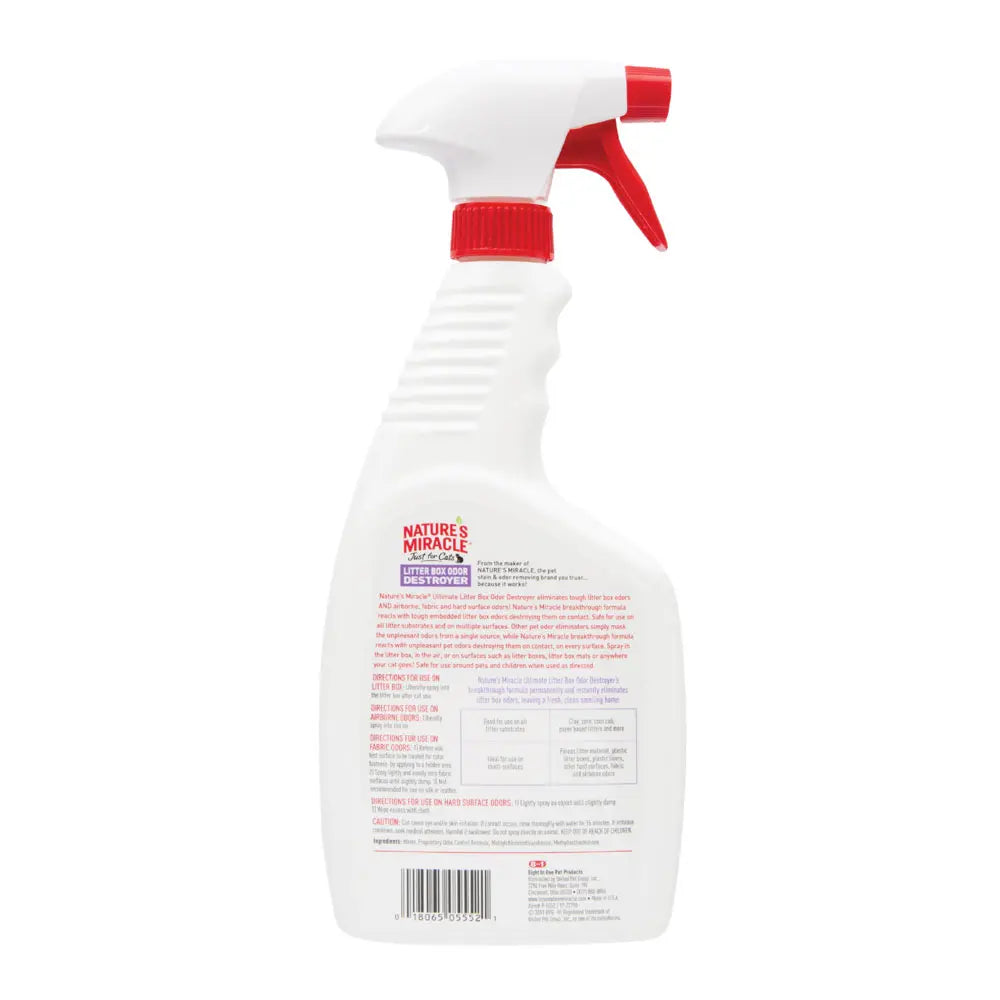 Nature's Miracle Cat Litter Box Odor Destroyer 709ml