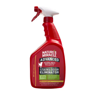Nature's Miracle Advanced Stain and Odor Eliminator for Dogs - Sunny Lemon 946ml