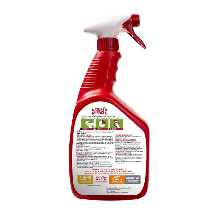 Nature's Miracle Advanced Stain and Odor Eliminator for Dogs - Sunny Lemon 946ml