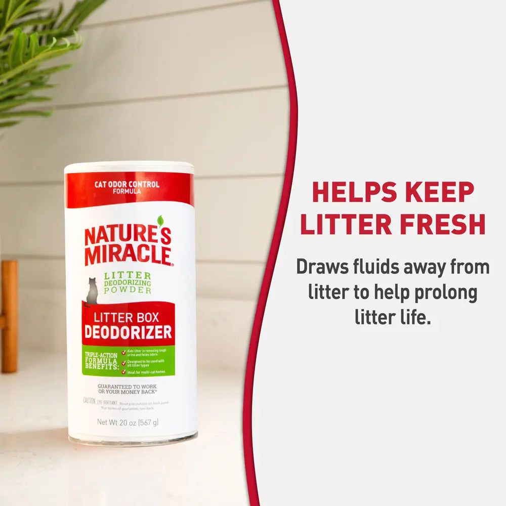 Nature's Miracle Litter Box Deodorizer - Powder 567g