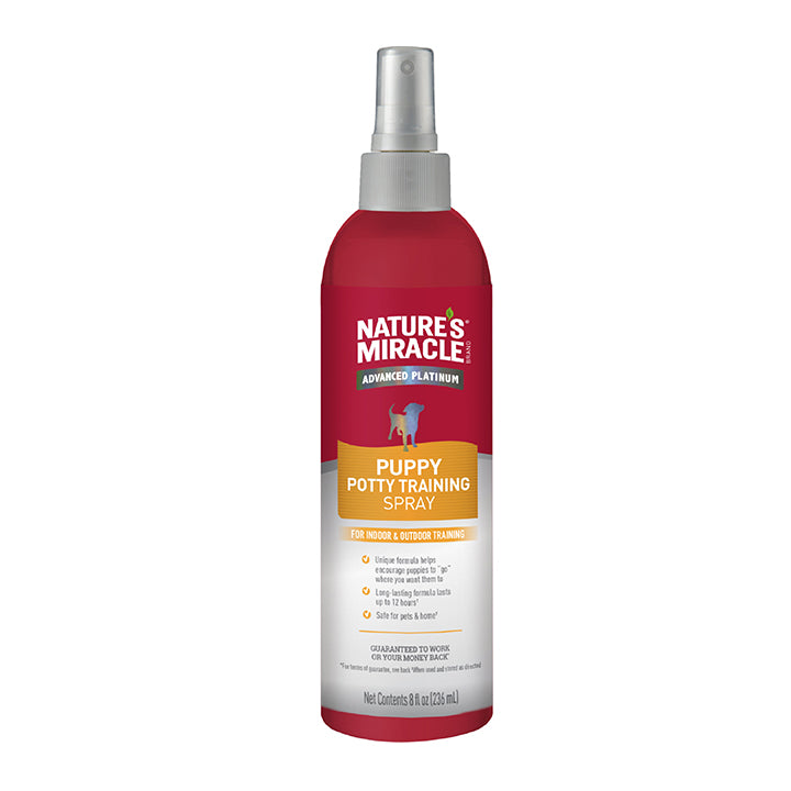Nature's Miracle Advanced Platinum Puppy Potty Training Spray 236ml