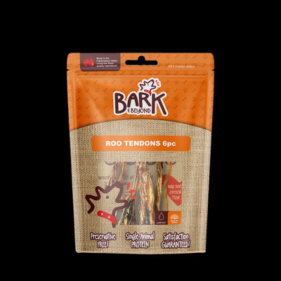 Bark & Beyond Dog Treats Kangaroo Tendons 6pcs