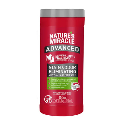 Nature's Miracle Stain and Odor Eliminating Wipes 30pcs