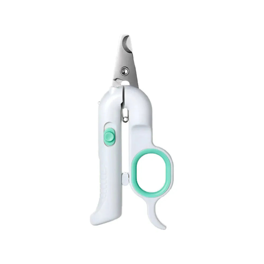 PAKEWAY Pet Nail Clipper with Led & UV Light - Aqua