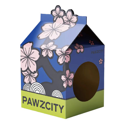 PAWZCITY Tetra-Pak Cat Scratcher House - Sakura