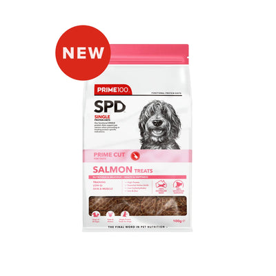 Prim100 - SPD™ Prime Cut Salmon Dog Treats 100g