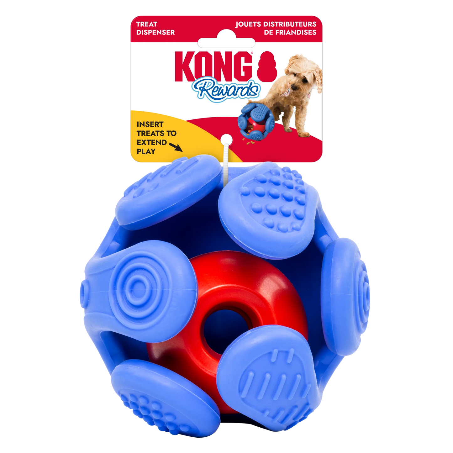 KONG Treat Dispensing Dog Toy Rewards Wrapz Medium/Large