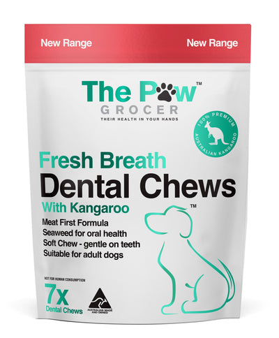 The Paw Grocer - Dog Treats Kangaroo Dental Chew