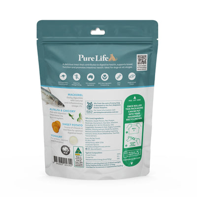 Pure Life Heathy Gut Mackerel Dog Treats 100g