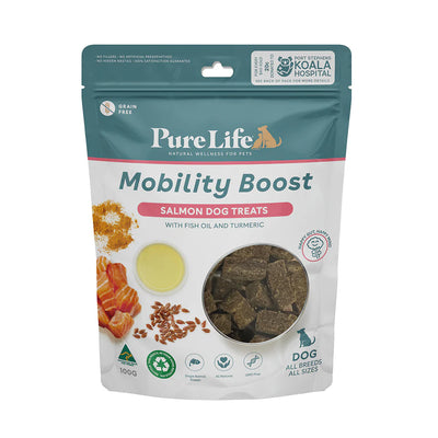 Pure Life Mobility Boost Salmon Dog Treats 100g