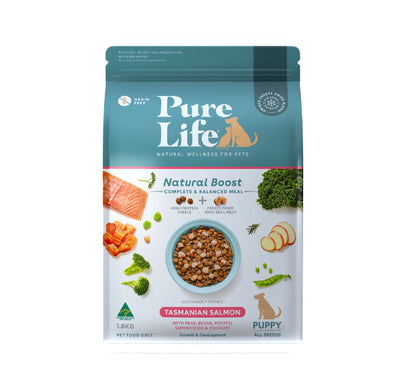Pure Life Puppy Dry Food Tasmanian Salmon