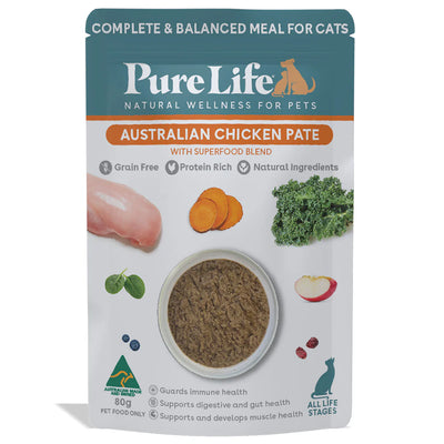 Pure Life Cat Wet Food Australia Chicken Pate