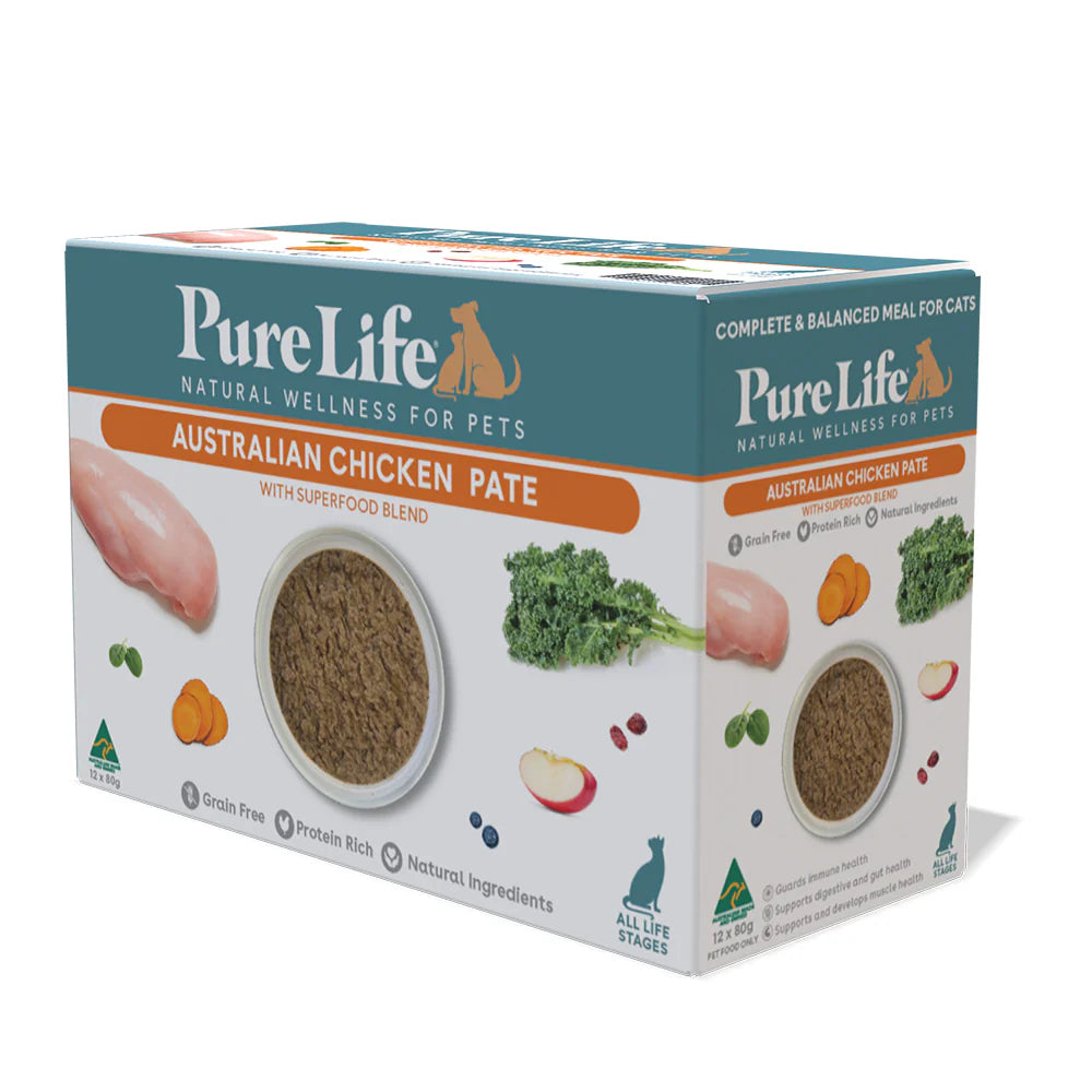 Pure Life Cat Wet Food Australia Chicken Pate