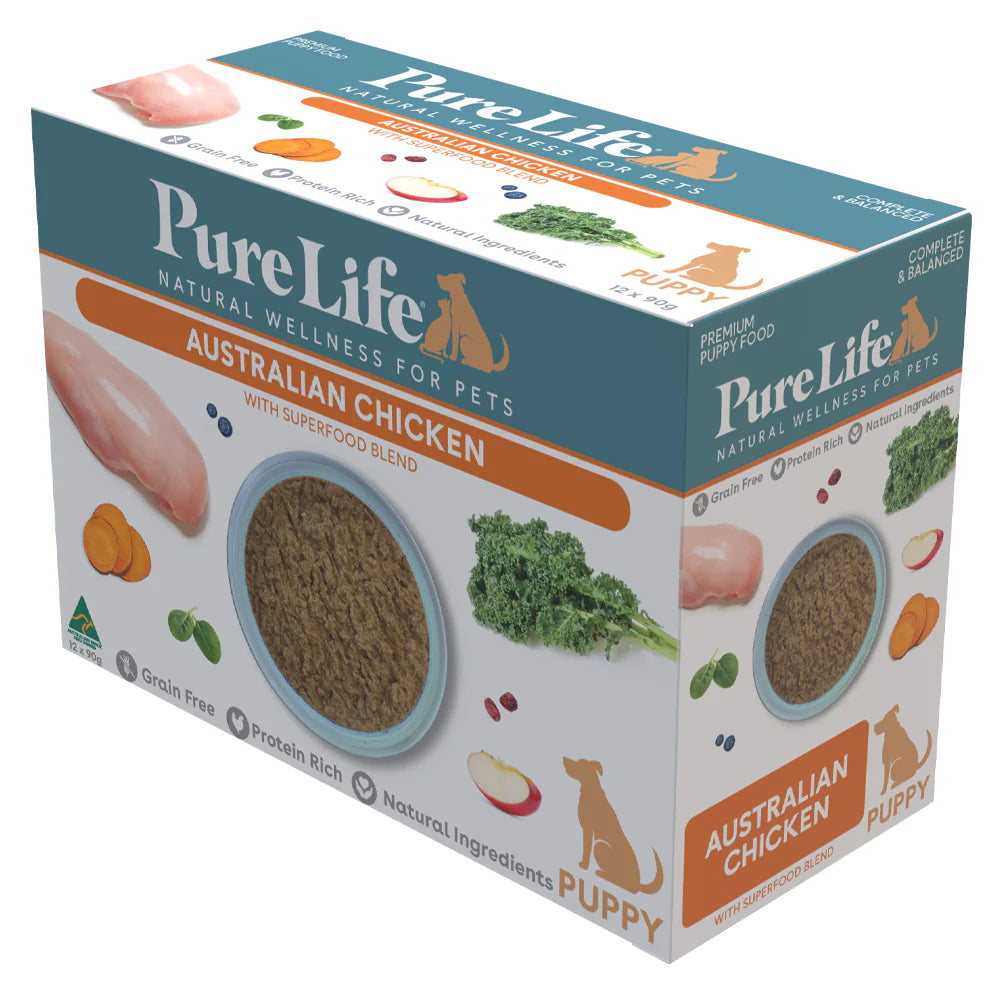 Pure Life Puppy Wet Food Australia Chicken Pate