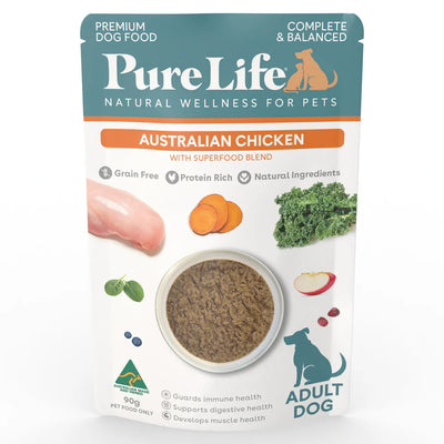 Pure Life Dog Wet Food Australia Chicken Pate