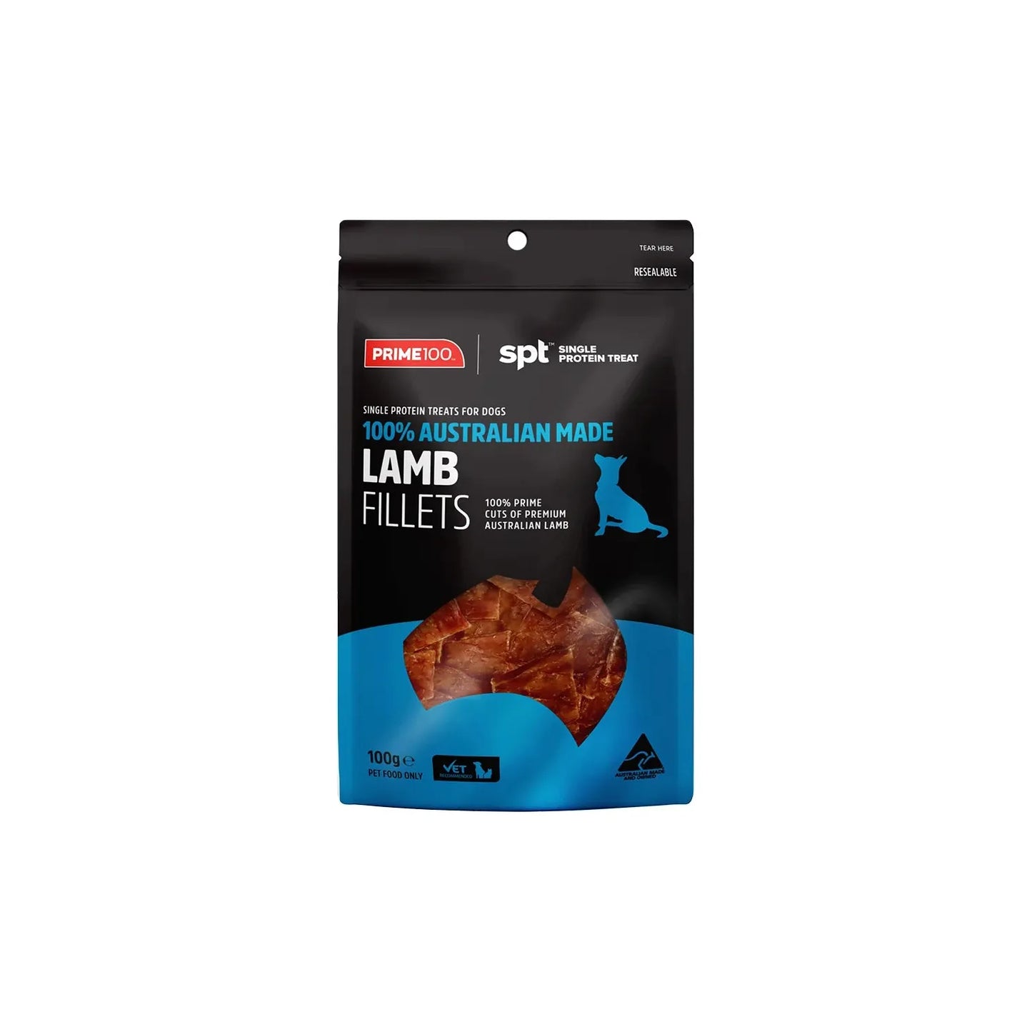 Prim100 - SPT™ Fillet Lamb Dog Treats 100g