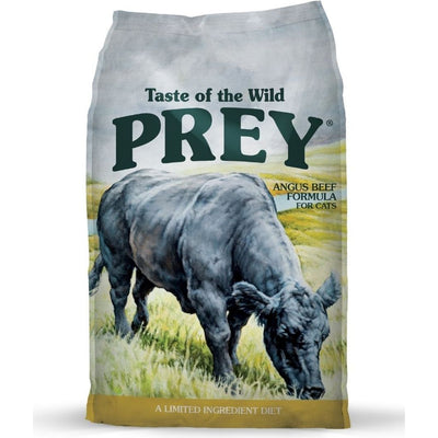 TASTE OF THE WILD - Cat Dry Food PREY Angus Beef Grain Free